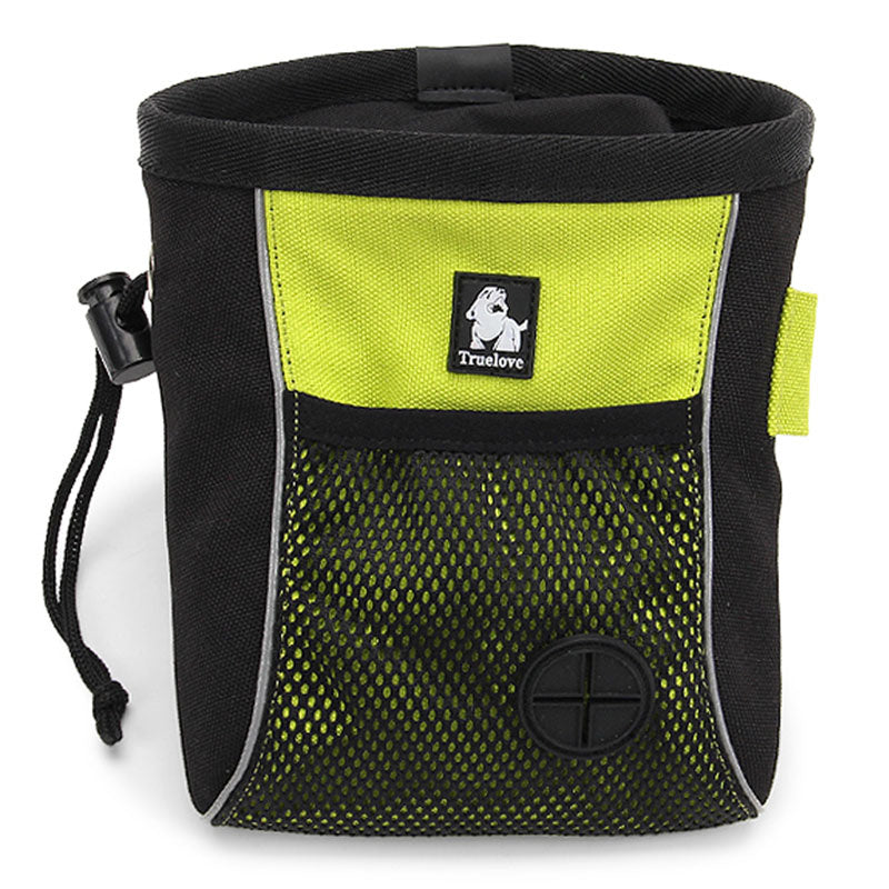 TRUELOVE TLT2051 Size S Dog Treat Bag Portable Puppy Treat Pouch Poop Bag Dog Training Pouch for Walking Hiking Running - Green TRUELOVE TLT2051 Size S Dog Treat Bag Portable Puppy Treat Pouch Poop Bag Dog Training Pouch for Walking Hiking Running - Green